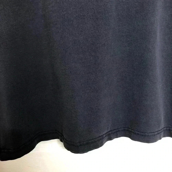 Roots T-Shirt Blue With  Maple Leaf Size Large - Picture 11 of 16